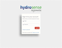 Tablet Screenshot of hydrosensepro.com